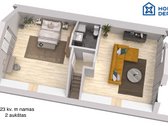 Parduodami du 123 m² ir 50 m² namai bendrame - nuotraukos Nr. 28