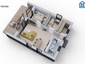 Parduodami du 123 m² ir 50 m² namai bendrame - nuotraukos Nr. 29