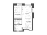 Išnuomojamas Naujas 2 Kambarių Butas Projekte - nuotraukos Nr. 16