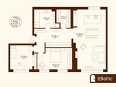 Išskirtiniai trijų kambarių apartamentai - nuotraukos Nr. 29