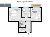 Parduodamas Jaukus Dviejų Kambarių Butas Su - nuotraukos Nr. 36