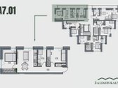 Vienintelis likęs projekto apartamentas su - nuotraukos Nr. 22