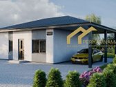 Parduodamas naujos statybos 50 m² karkasinis - nuotraukos Nr. 2