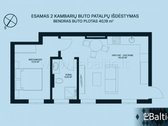 Stilingas dviejų kambarių butas renovuotame - nuotraukos Nr. 20