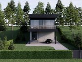 Išskirtinis Architektūrinis Namas Su Vaizdu Į - nuotraukos Nr. 3