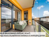 Parduodamas patogus Butas su dideliu Balkonu - nuotraukos Nr. 8