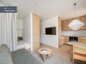 Modernus 1 Kambario Butas Ramioje Ir Žalioje - nuotraukos Nr. 5