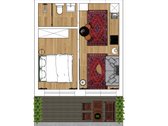 Modernus 2 kambarių butas su privačia terasa - nuotraukos Nr. 11