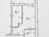 Parduodamas 2 kambarių butas su privačia - nuotraukos Nr. 30