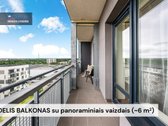 Parduodamas patogus Butas su dideliu Balkonu - nuotraukos Nr. 4