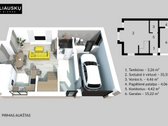 110.34 kv.m kotedžas su erdvia terasa, garažu - nuotraukos Nr. 34
