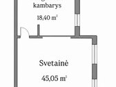Parduodamas Gerai Įrengtas Butas/namas Su - nuotraukos Nr. 26