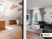 Erdvus, dviejų aukštų butas Užupyje, Polocko g. - nuotraukos Nr. 21