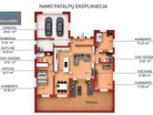 Modernus Vieno Aukšto Namas Su 50 Arų Nuosavu - nuotraukos Nr. 2