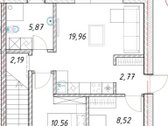 Parduodame 3 kambarių, 48.2m² bendrojo ploto, - nuotraukos Nr. 7