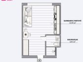 Nuomojamas Jaukus 1 Kambario Butas Naujamiestyje. - nuotraukos Nr. 12