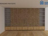 Erdvus, L formos vieno aukšto namas Pavilnyje - nuotraukos Nr. 41