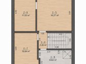 Parduodamas 132 m² kotedžas su garažu, terasa - nuotraukos Nr. 55