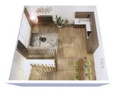 Parduodamas erdvus butas per du aukštus su - nuotraukos Nr. 10