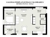Parduodamas Išskirtinis 2 Kambarių Butas - nuotraukos Nr. 23