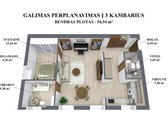 Parduodamas Išskirtinis 2 Kambarių Butas - nuotraukos Nr. 24