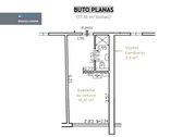 Parduodamas vieno kambario tvarkingas, - nuotraukos Nr. 13