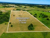 Parduodamas 7,79 Ha Ploto Žemės Ūkio