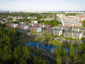 Naujame mažaaukštės statybos gyvenamųjų namų