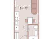 Parduodamas 18.77 Kv. M. 1 Kambario Būstas - nuotraukos Nr. 5