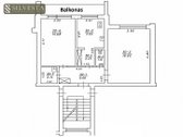 Parduodamas Erdvus 2 Kambarių Butas Su 6 Kv. - nuotraukos Nr. 24