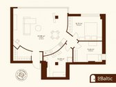 Stilingi trijų kambarių apartamentai viename - nuotraukos Nr. 29
