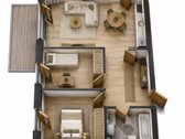 8 M² Terasa, Pietryčių Saulė Ir 3 Kambariai – - nuotraukos Nr. 7