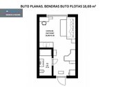 Parduodamas Jaukiai Įrengtas Studijos Tipo - nuotraukos Nr. 17
