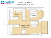 Parduodamas jaukus butas su vaizdu į mišką - nuotraukos Nr. 22