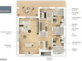 Išskirtinės Architektūros Vieno Aukšto A++ - nuotraukos Nr. 27