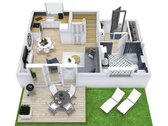Nuomojamas kokybiškai įrengtas šviesus - nuotraukos Nr. 15