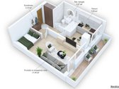 Parduodamas Įrengtas 1 Kambario Butas Su - nuotraukos Nr. 16