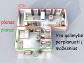 Parduodamas 4k. butas Daukšos g., Vilniuje - nuotraukos Nr. 3