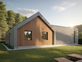 Parduodami du 80 m² ir 50 m² namai bendrame - nuotraukos Nr. 2
