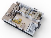 Parduodami du 80 m² ir 50 m² namai bendrame - nuotraukos Nr. 23