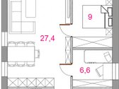 Parduodamas 50 m² namas naujai - nuotraukos Nr. 19