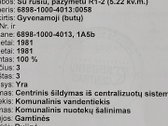 Parduodama 1/2-tai yra pusė buto su nustatyta - nuotraukos Nr. 11