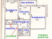  žirmūnuose pard. tvarkingas 2kb su balkonu į - nuotraukos Nr. 10