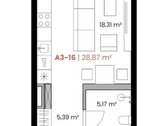 Išskirtinis 1 Kambario Butas Su Panoraminiais - nuotraukos Nr. 15