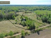 Parduodamas 66,47 arų namų valdos sklypas