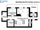 Išskirtinis 3 Kambarių Butas Istorinėje - nuotraukos Nr. 21