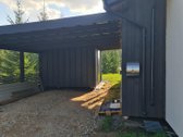 Modernus sodo namas Vorutos s/b miesto ribose - nuotraukos Nr. 22