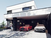 Modernios architektūros namai šalia ežero – - nuotraukos Nr. 36
