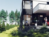 Modernios architektūros namai šalia ežero – - nuotraukos Nr. 38