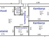 Išnuomojamas šviesus 3 kambarių butas Jurgio - nuotraukos Nr. 16